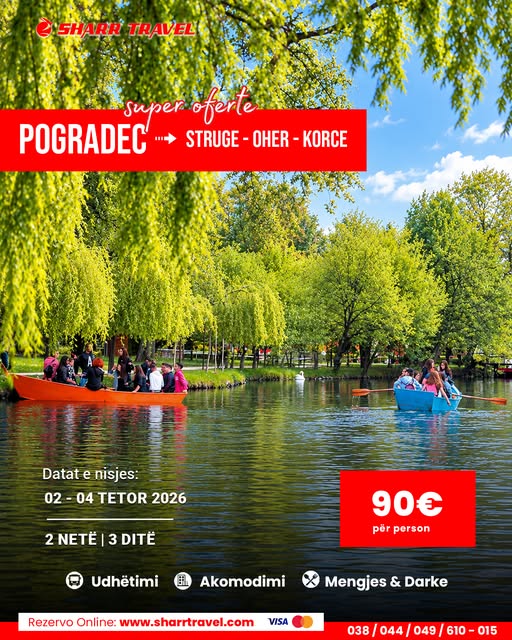 Fundjavë në Pogradec, Strugë, Ohër & Korçë
