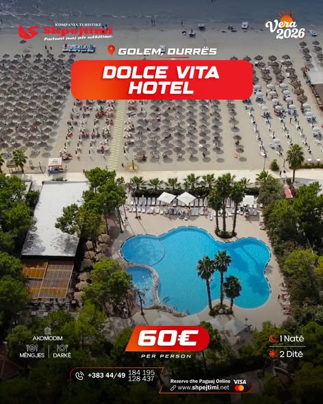 Hotel Dolce Vita, Golem - Plepa, Durrës