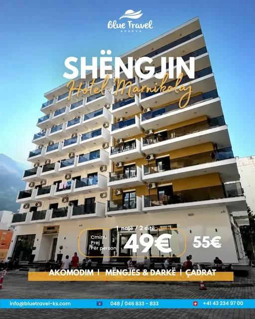 Hotel Marnikollaj, Shëngjin