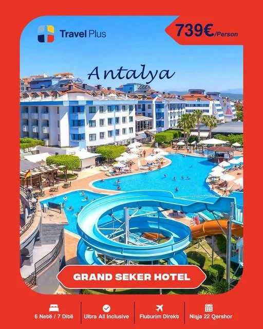 Antalya - Grand Seker Hotel Last Minute