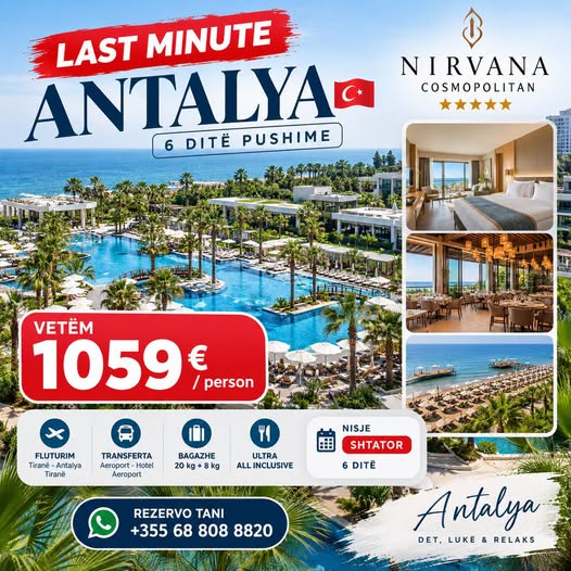 Nirvana Cosmopolitan 5, Antalya