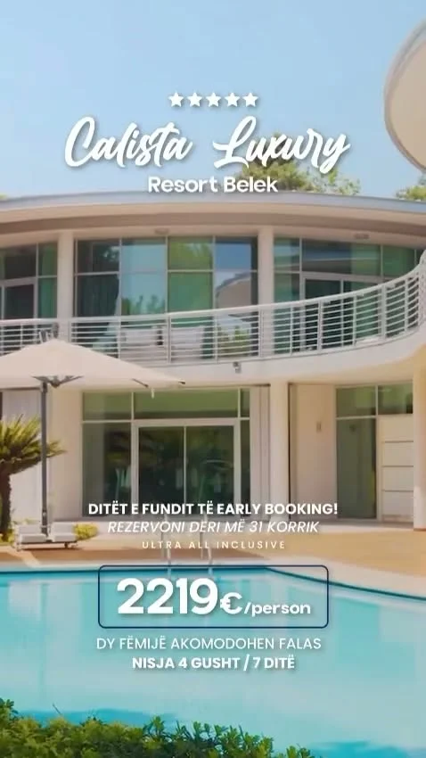 Calista Luxury Resort 5*, Belek