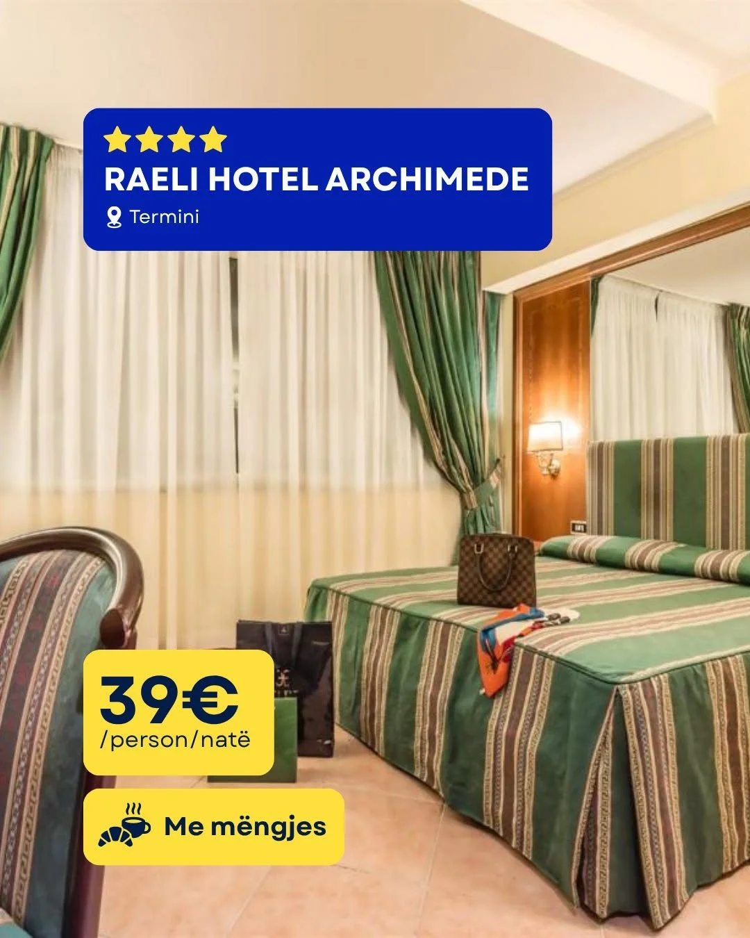 Raeli Hotel Archimede, Romë