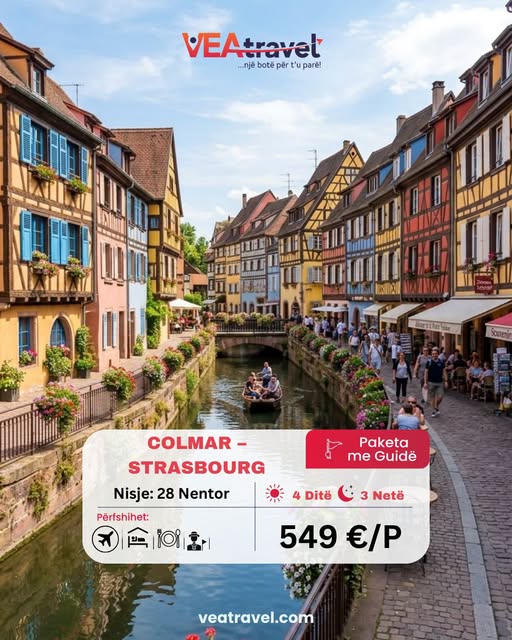 Strasbourg - Colmar - Zvicër - Milano