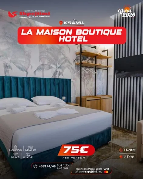 La Maison Boutique Hotel, Ksamil