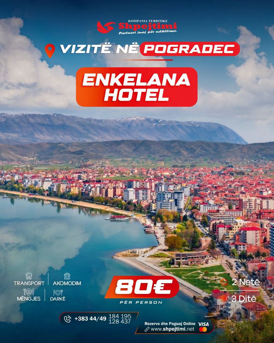 Hotel Enkelana, Pogradec — Pogradec — foto 11 nga 13