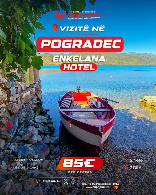 Hotel Enkelana, Pogradec