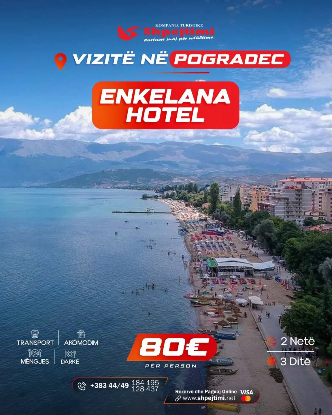 Hotel Enkelana, Pogradec — Pogradec — foto 12 nga 13