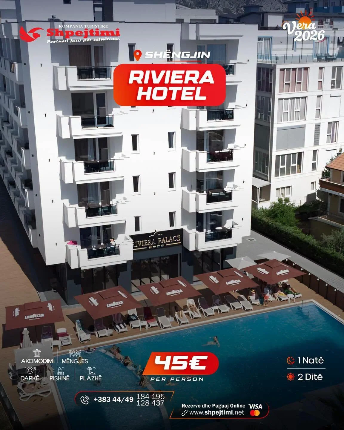 Hotel Riviera Palace, Shëngjin