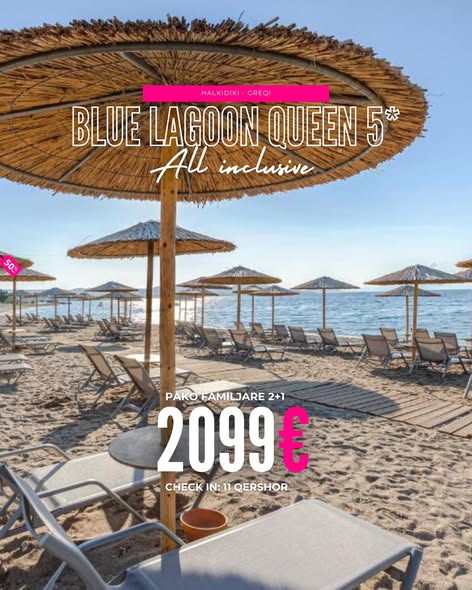 Blue Lagoon Queen, Halkidiki