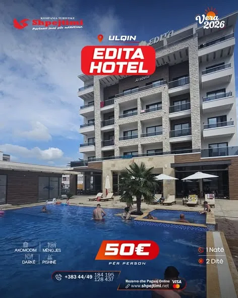 Hotel Edita 4, Ulqin