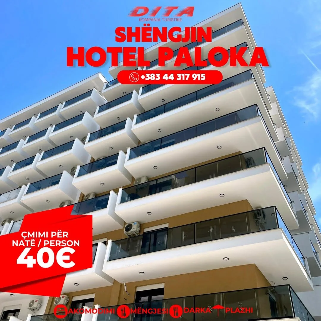 Hotel Paloka, Shëngjin