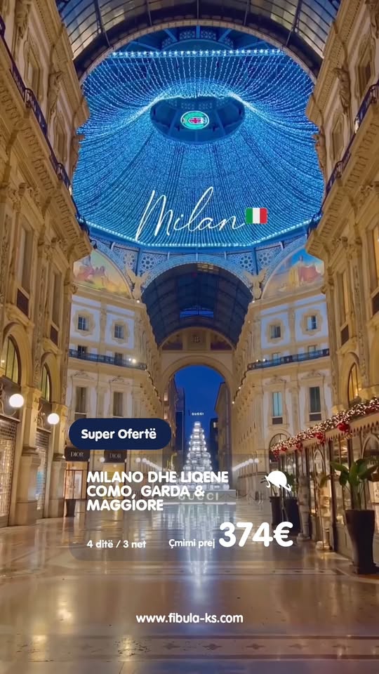 Milano dhe Liqenet Como, Garda & Maggiore