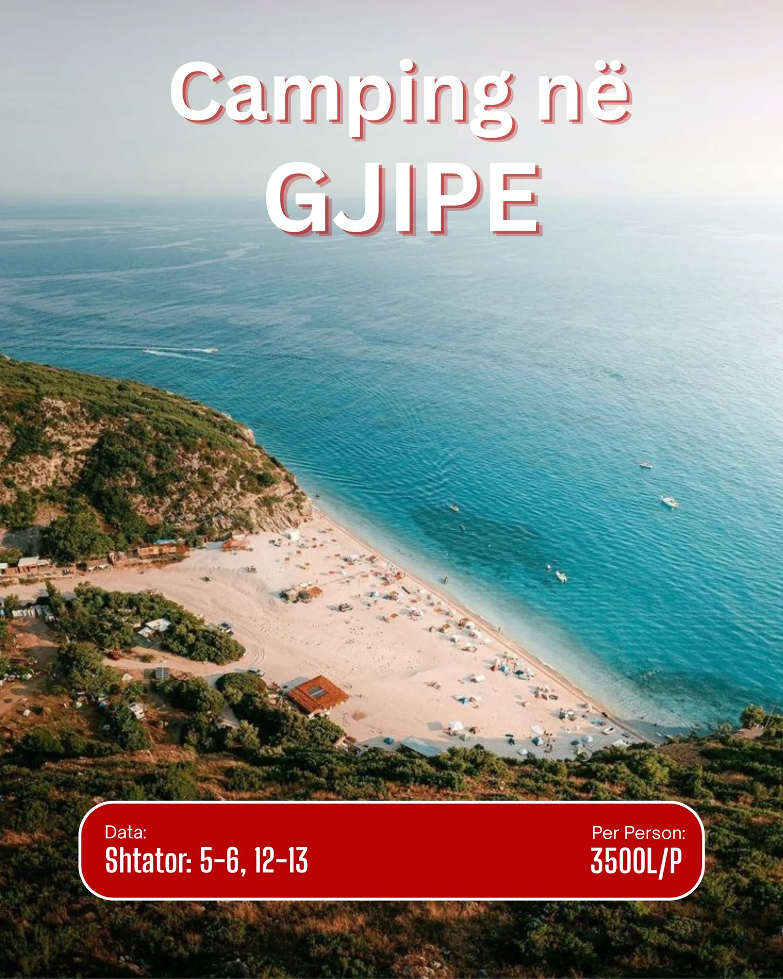 Camping në Gjipë