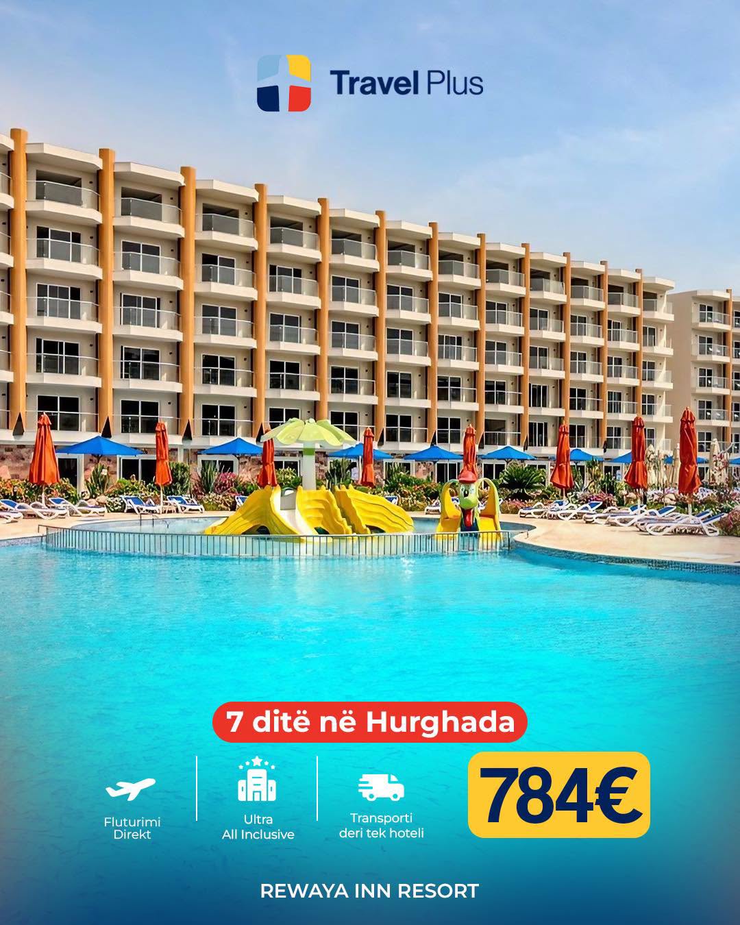 Rewaya Inn Resort (ish Hawaii Paradise Aqua Park), Hurgada