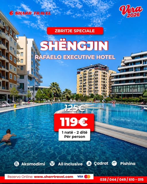 Shëngjin - Rafaelo Executive Hotel (Zbritje Speciale)