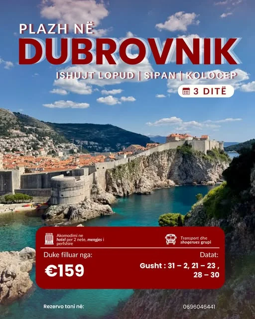 Plazh në Dubrovnik – Ishujt Lopud, Koločep, Sipan