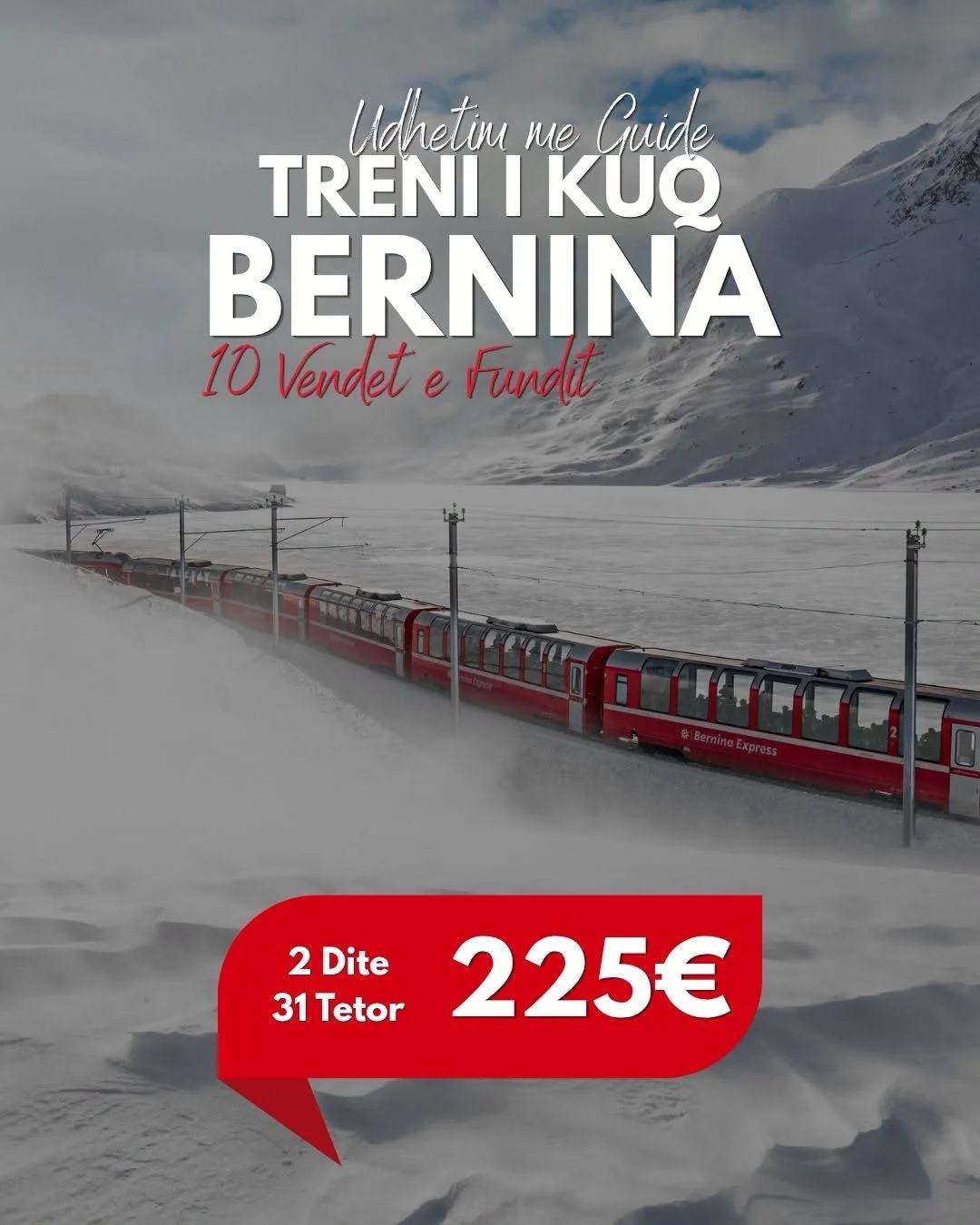 Treni i Kuq Bernina dhe Milano — Milano, Itali – Tirano – St. Moritz — foto 6 nga 6