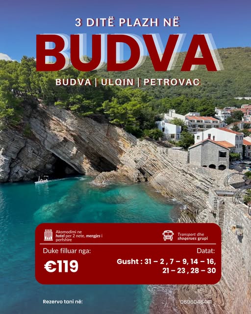 Plazh në Budva – Budva | Ulqin | Petrovac