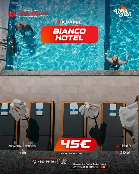 Hotel Bianco, Ksamil