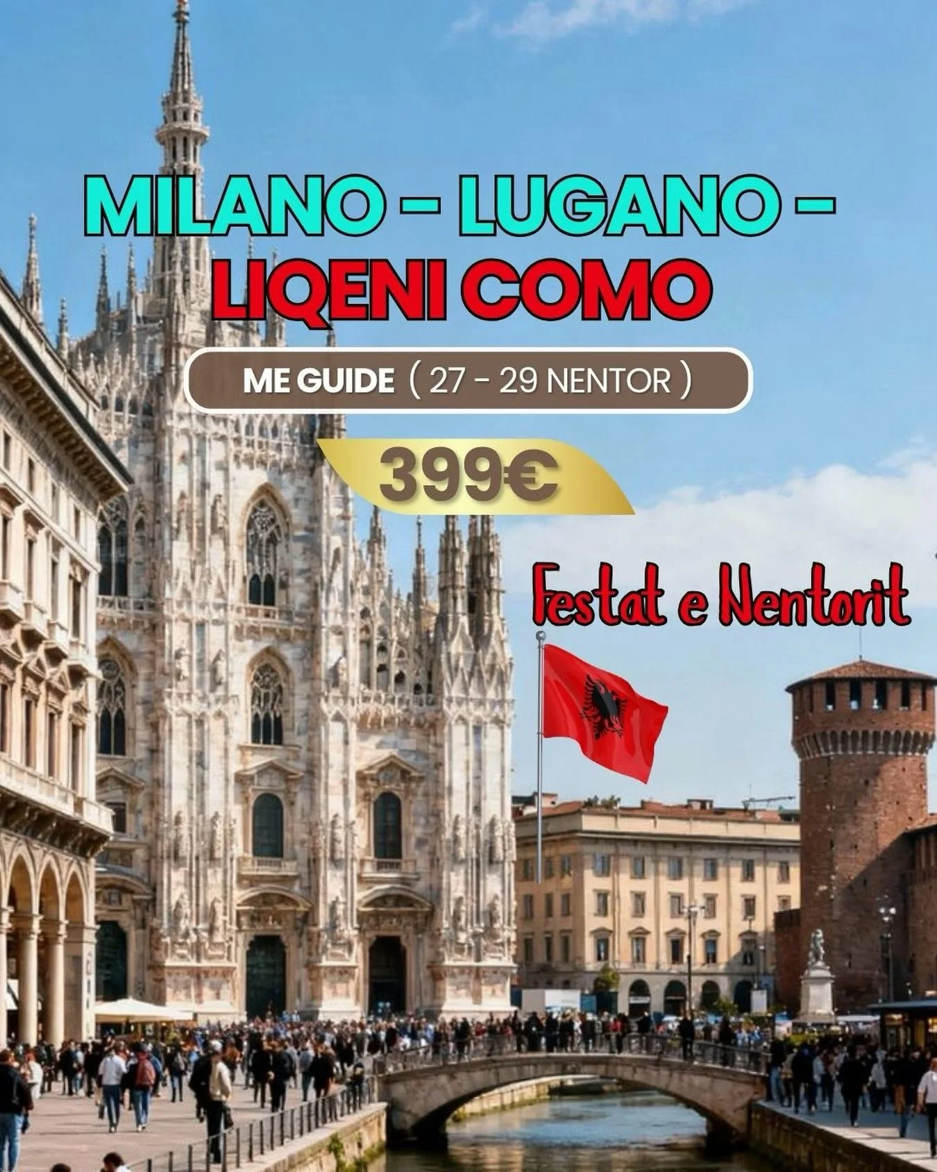 Milano – Lugano – Liqeni Como