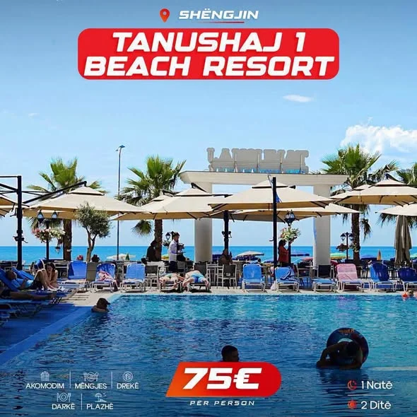 Hotel Tanushaj – Shëngjin, Pension i plotë