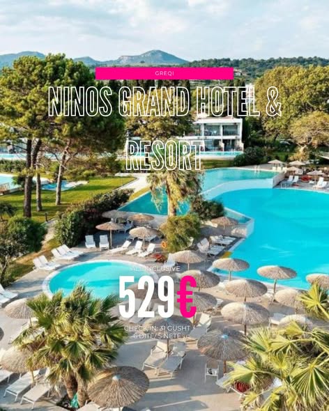 Greqi – Ninos Grand Hotel & Resort, All Inclusive