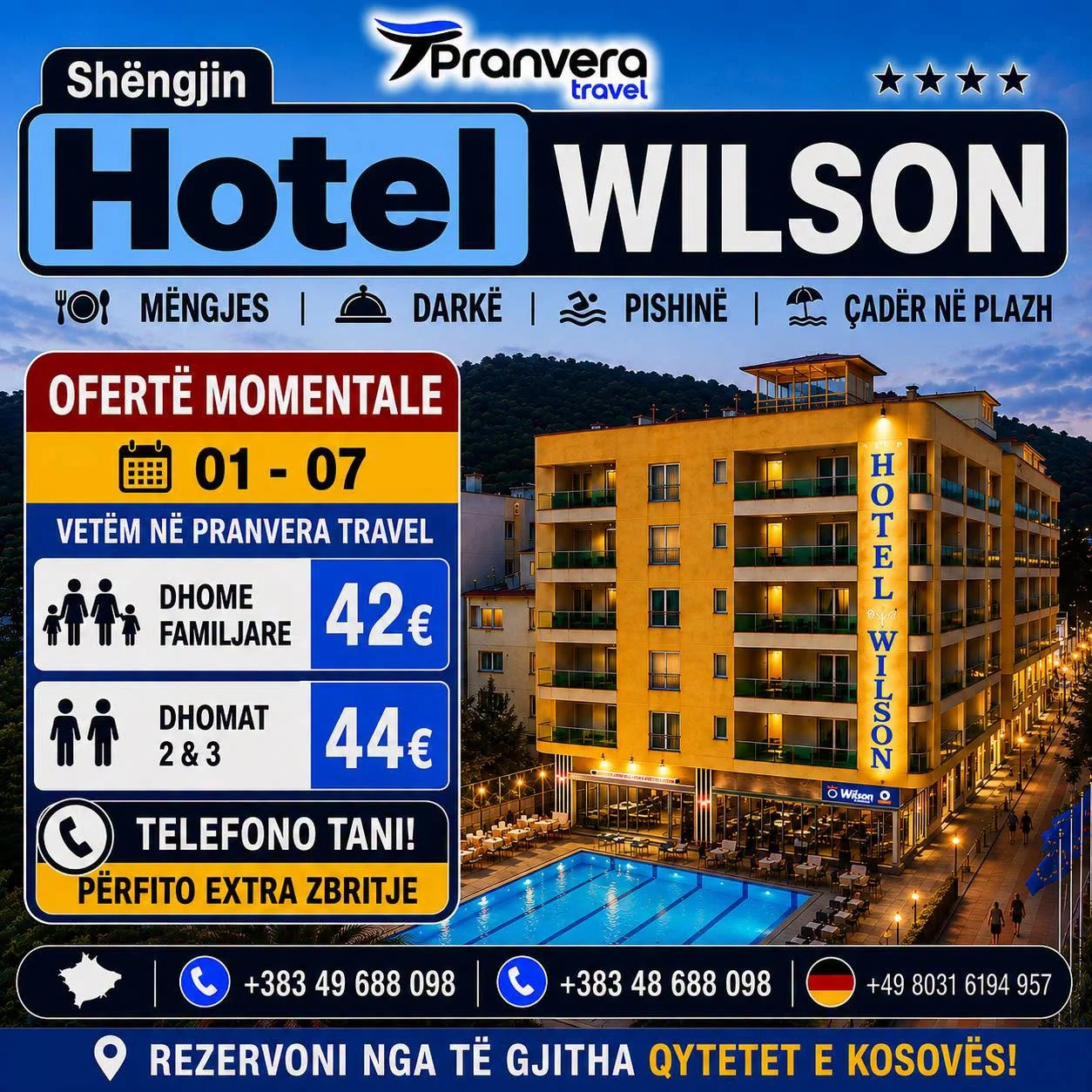 Hotel Wilson, Shëngjin